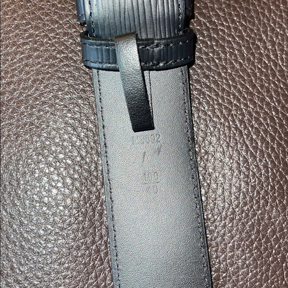 Brand New Black Louis Vuitton Epi Leather Belt - Picture 6 of 10